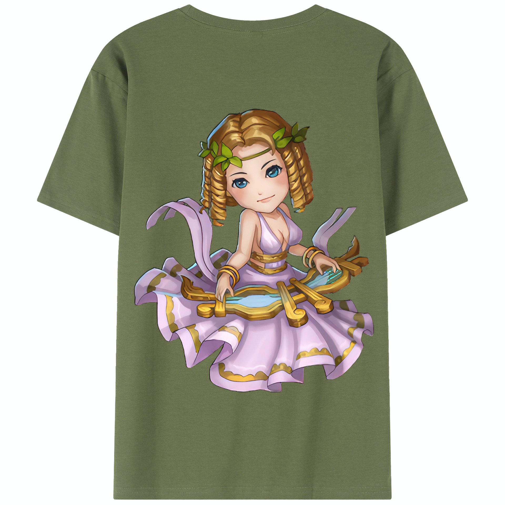 リーグ・オブ・レジェンド League of Legends LOL 綿100％半袖Tシャツ（背面プリント）
